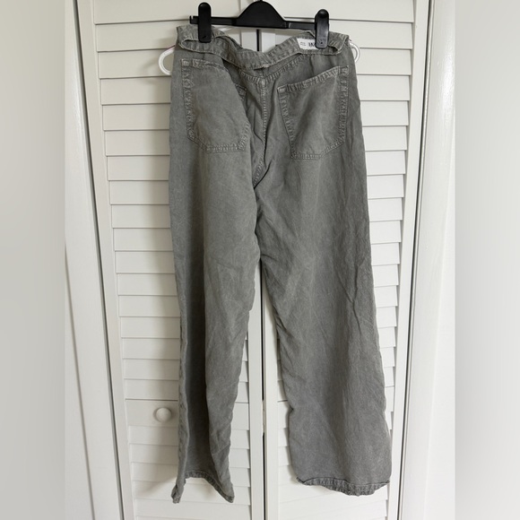 Zara Mid Waist Wide Pants - Picture 4 of 10